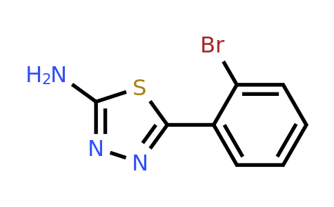 108656-64-0 | 5-(2-Bromophenyl)-1,3,4-thiadiazol-2-amine