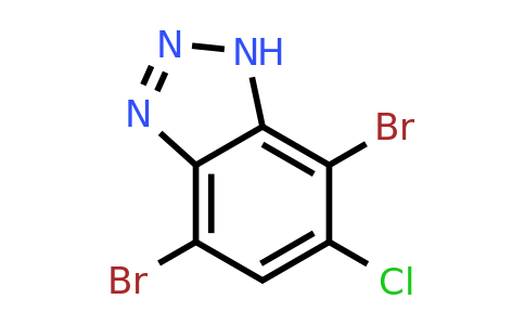 1086837-03-7 | 4,7-Dibromo-6-chloro-1H-benzo[d][1,2,3]triazole