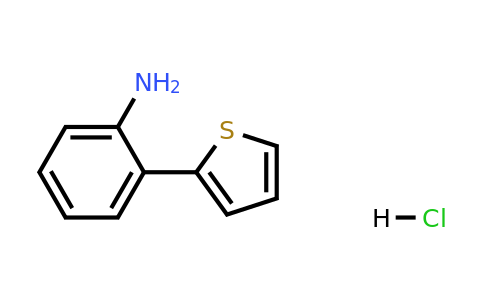 1087723-62-3 | 2-(Thiophen-2-yl)aniline hydrochloride