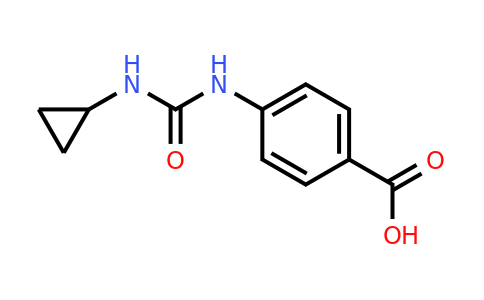 4-[(cyclopropylcarbamoyl)amino]benzoic acid