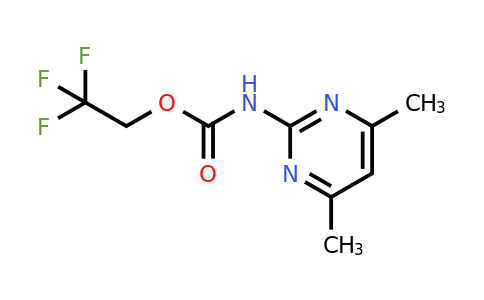1087788-72-4 | 2,2,2-Trifluoroethyl (4,6-dimethylpyrimidin-2-yl)carbamate