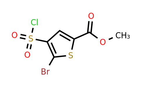 1087792-15-1 | Methyl 5-bromo-4-(chlorosulfonyl)thiophene-2-carboxylate