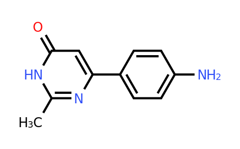 1087792-32-2 | 6-(4-Aminophenyl)-2-methyl-3,4-dihydropyrimidin-4-one
