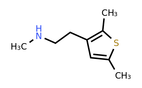 108783-20-6 | 2-(2,5-Dimethylthiophen-3-yl)-N-methylethan-1-amine