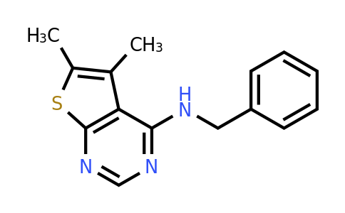 108831-73-8 | N-benzyl-5,6-dimethylthieno[2,3-d]pyrimidin-4-amine