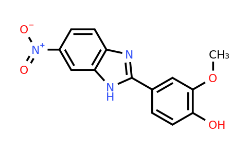108883-90-5 | 2-Methoxy-4-(6-nitro-1H-benzo[d]imidazol-2-yl)phenol