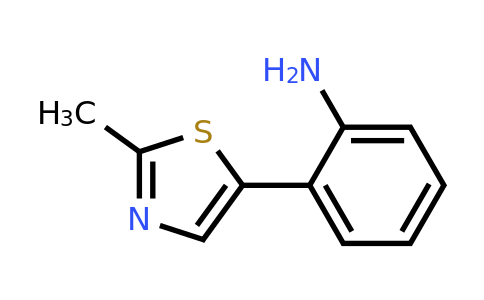 1089330-54-0 | 2-(2-Methylthiazol-5-yl)aniline