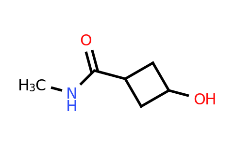 3-Hydroxy-N-methylcyclobutane-1-carboxamide