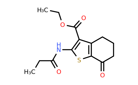 108940-06-3 | Ethyl 7-oxo-2-propionamido-4,5,6,7-tetrahydrobenzo[b]thiophene-3-carboxylate