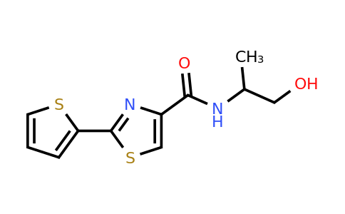 1089535-46-5 | n-(1-Hydroxypropan-2-yl)-2-(thiophen-2-yl)thiazole-4-carboxamide