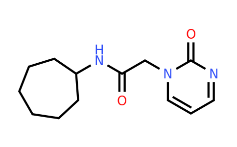 1089539-43-4 | n-Cycloheptyl-2-(2-oxopyrimidin-1(2h)-yl)acetamide