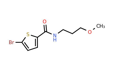 1089601-57-9 | 5-Bromo-N-(3-methoxypropyl)thiophene-2-carboxamide