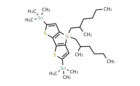4,4-Bis(2-methylhexyl)-2,6-bis(trimethylstannyl)-4H-silolo[3,2-b:4,5-b']dithiophene