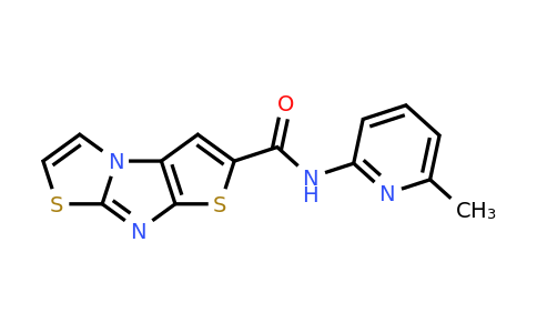 n-(6-Methylpyridin-2-yl)-5,9-dithia-1,7-diazatricyclo[6.3.0.0,2,6]undeca-2(6),3,7,10-tetraene-4-carboxamide