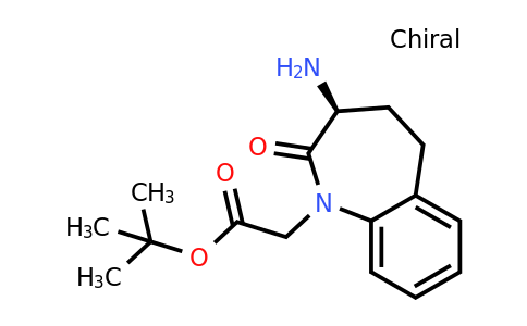 109010-60-8 | (S)-tert-Butyl 2-(3-amino-2-oxo-2,3,4,5-tetrahydro-1H-benzo[b]azepin-1-yl)acetate