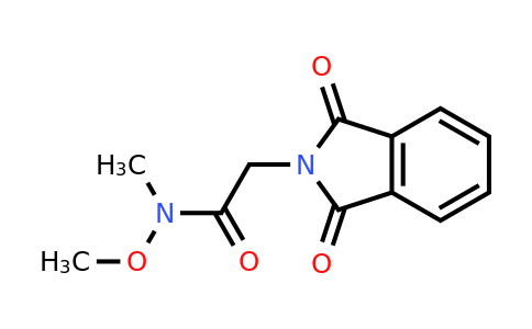 1090469-33-2 | 2-(1,3-Dioxo-2,3-dihydro-1H-isoindol-2-yl)-N-methoxy-N-methylacetamide