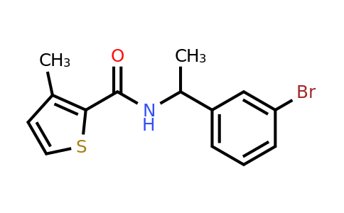 1090548-02-9 | n-(1-(3-Bromophenyl)ethyl)-3-methylthiophene-2-carboxamide