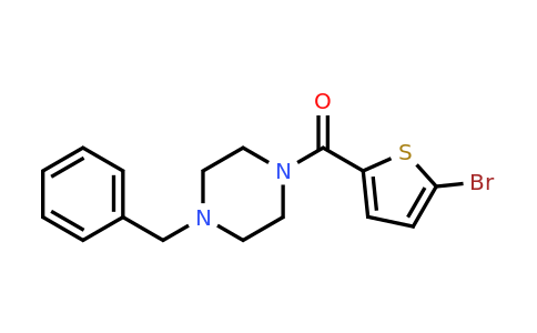 1090571-57-5 | (4-Benzylpiperazin-1-yl)(5-bromothiophen-2-yl)methanone