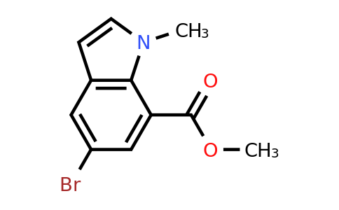 1090903-58-4 | Methyl 5-bromo-1-methyl-1H-indole-7-carboxylate