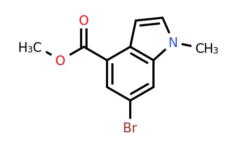 1090903-89-1 | Methyl 6-bromo-1-methyl-1H-indole-4-carboxylate