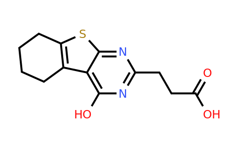 109164-47-8 | 3-(4-Hydroxy-5,6,7,8-tetrahydrobenzo[4,5]thieno[2,3-d]pyrimidin-2-yl)propanoic acid