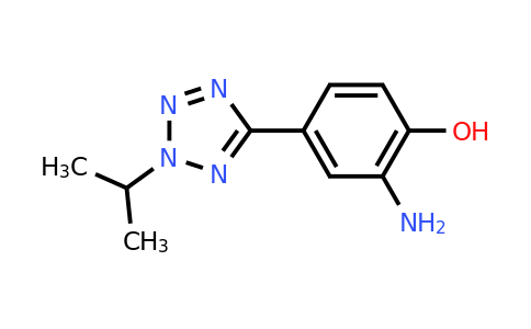 1092205-12-3 | 2-Amino-4-(2-isopropyl-2H-tetrazol-5-yl)phenol
