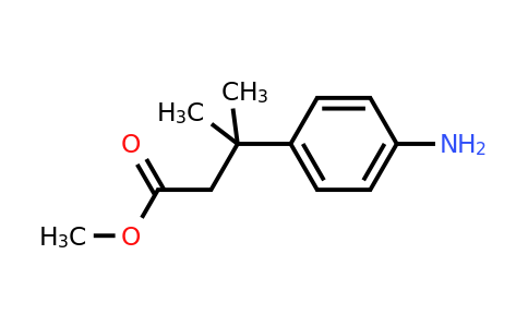 1092286-42-4 | Methyl 3-(4-aminophenyl)-3-methylbutanoate