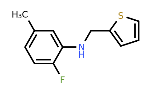 1092296-56-4 | 2-Fluoro-5-methyl-N-(thiophen-2-ylmethyl)aniline