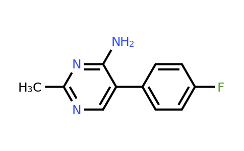 1092303-48-4 | 5-(4-Fluorophenyl)-2-methylpyrimidin-4-amine