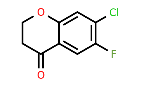 1092349-37-5 | 7-Chloro-6-fluorochroman-4-one