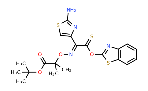 1092349-91-1 | tert-Butyl2-(((1-(2-aminothiazol-4-yl)-2-(benzo[d]thiazol-2-yloxy)-2-thioxoethylidene)amino)oxy)-2-methylpropanoate