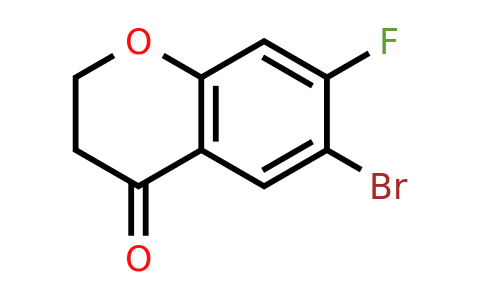 1092350-30-5 | 6-Bromo-7-fluorochroman-4-one