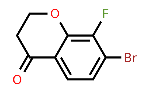 1092350-77-0 | 7-Bromo-8-fluorochroman-4-one