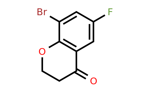 1092350-87-2 | 8-Bromo-6-fluorochroman-4-one