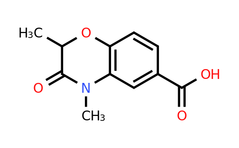1092352-74-3 | 2,4-Dimethyl-3-oxo-3,4-dihydro-2H-benzo[b][1,4]oxazine-6-carboxylic acid