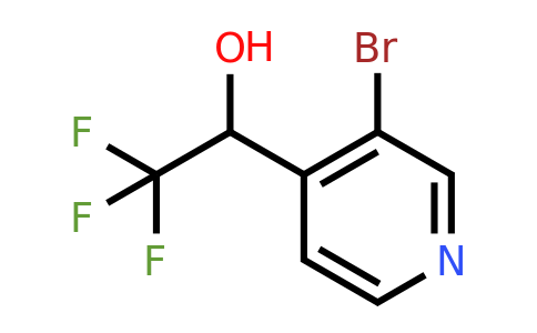 1-(3-Bromopyridin-4-yl)-2,2,2-trifluoroethanol