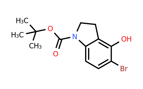 1092460-53-1 | tert-Butyl 5-bromo-4-hydroxyindoline-1-carboxylate