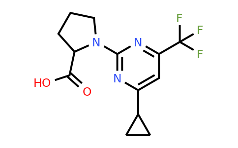 1092840-97-5 | (4-Cyclopropyl-6-(trifluoromethyl)pyrimidin-2-yl)proline