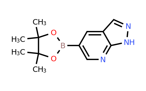 1093819-50-1 | 5-(4,4,5,5-Tetramethyl-1,3,2-dioxaborolan-2-yl)-1H-pyrazolo[3,4-b]pyridine