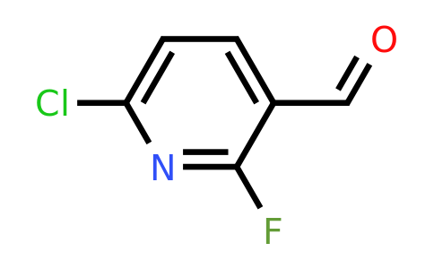 1093880-37-5 | 6-Chloro-2-fluoronicotinaldehyde