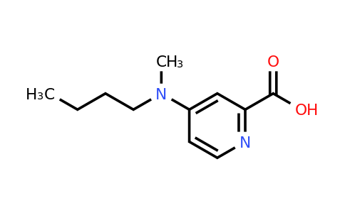 4-[butyl(methyl)amino]pyridine-2-carboxylic acid