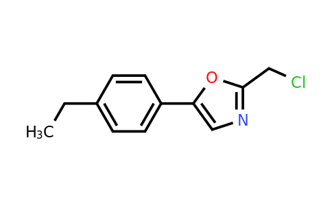 1094226-54-6 | 2-(Chloromethyl)-5-(4-ethylphenyl)-1,3-oxazole