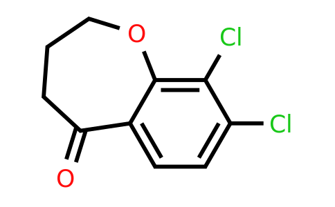1094253-83-4 | 8,9-Dichloro-2,3,4,5-tetrahydro-1-benzoxepin-5-one