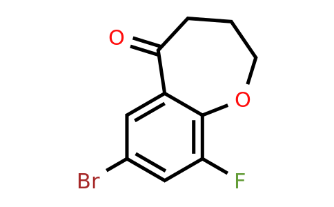 1094253-85-6 | 7-Bromo-9-fluoro-2,3,4,5-tetrahydro-1-benzoxepin-5-one