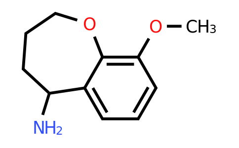1094269-46-1 | 9-Methoxy-2,3,4,5-tetrahydrobenzo[b]oxepin-5-amine