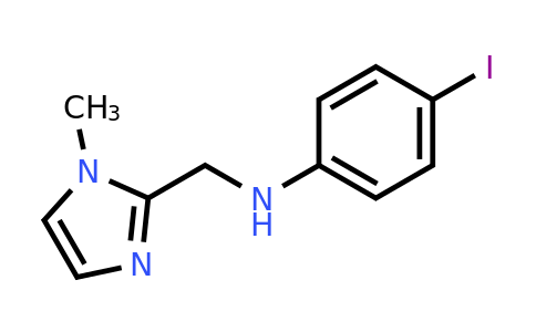 1094275-96-3 | 4-Iodo-N-((1-methyl-1h-imidazol-2-yl)methyl)aniline
