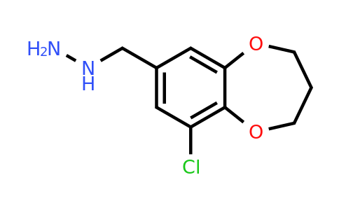 1094284-41-9 | ((9-Chloro-3,4-dihydro-2h-benzo[b][1,4]dioxepin-7-yl)methyl)hydrazine