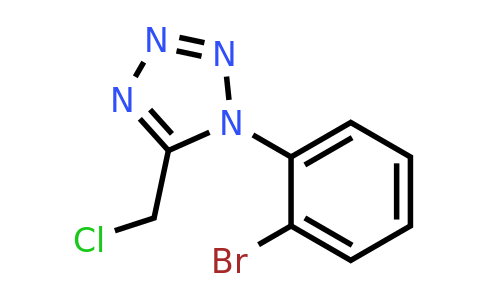 1094333-70-6 | 1-(2-Bromophenyl)-5-(chloromethyl)-1h-1,2,3,4-tetrazole
