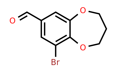 1094419-43-8 | 9-Bromo-3,4-dihydro-2h-1,5-benzodioxepine-7-carbaldehyde