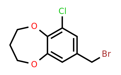 1094419-62-1 | 8-(Bromomethyl)-6-chloro-3,4-dihydro-2h-benzo[b][1,4]dioxepine